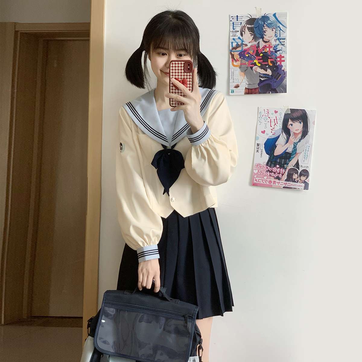 セーラー服 クラシック長袖 制服セット