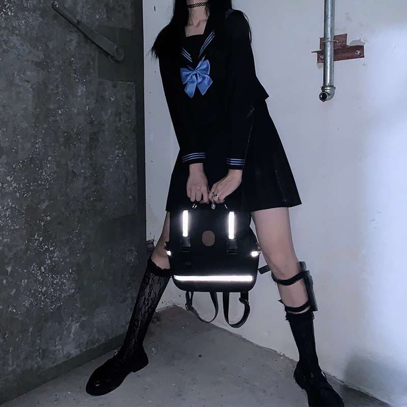 セーラー服 モダンセーラーワンピース 制服風デザイン