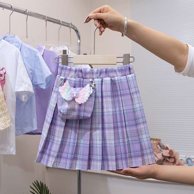 セーラー服 パステルカラーのキュートな子供用セーラー風制服セット