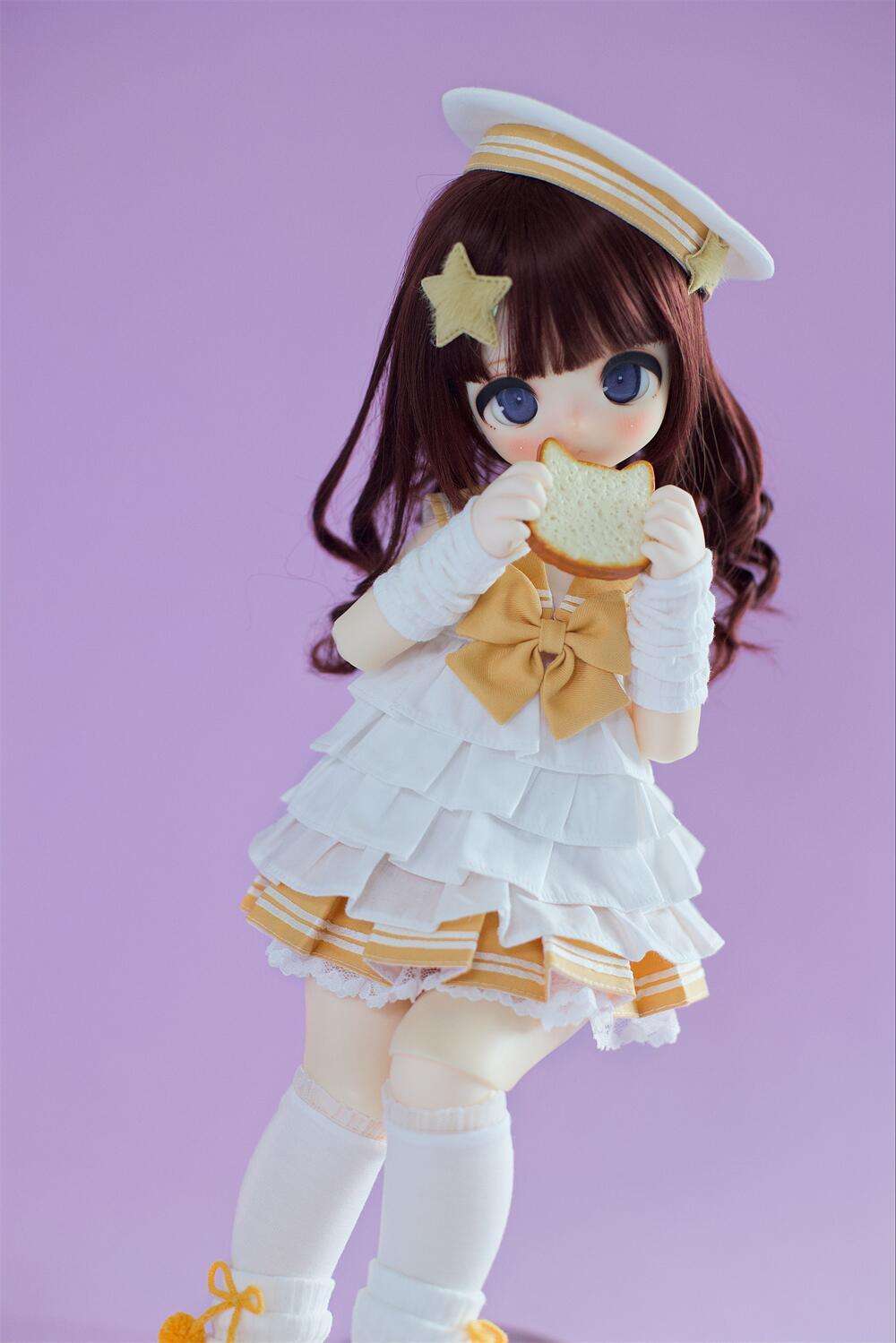 セーラー服 星飾り スタイル美少女人形セット
