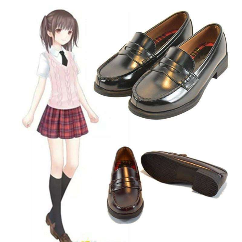 セーラー服 学生風ローファー