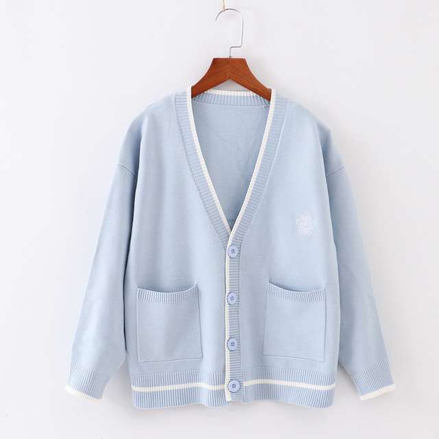 セーラー服 学園風セーラーカーディガン制服セット