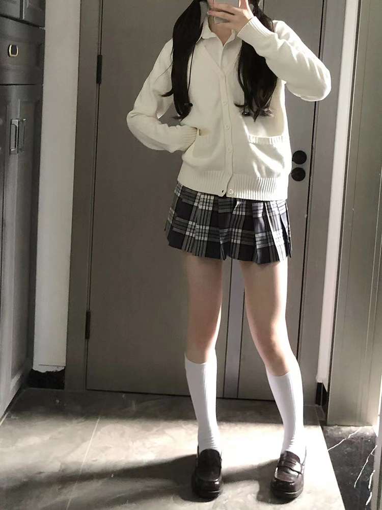 セーラー服 学生風カーディガン付き セット