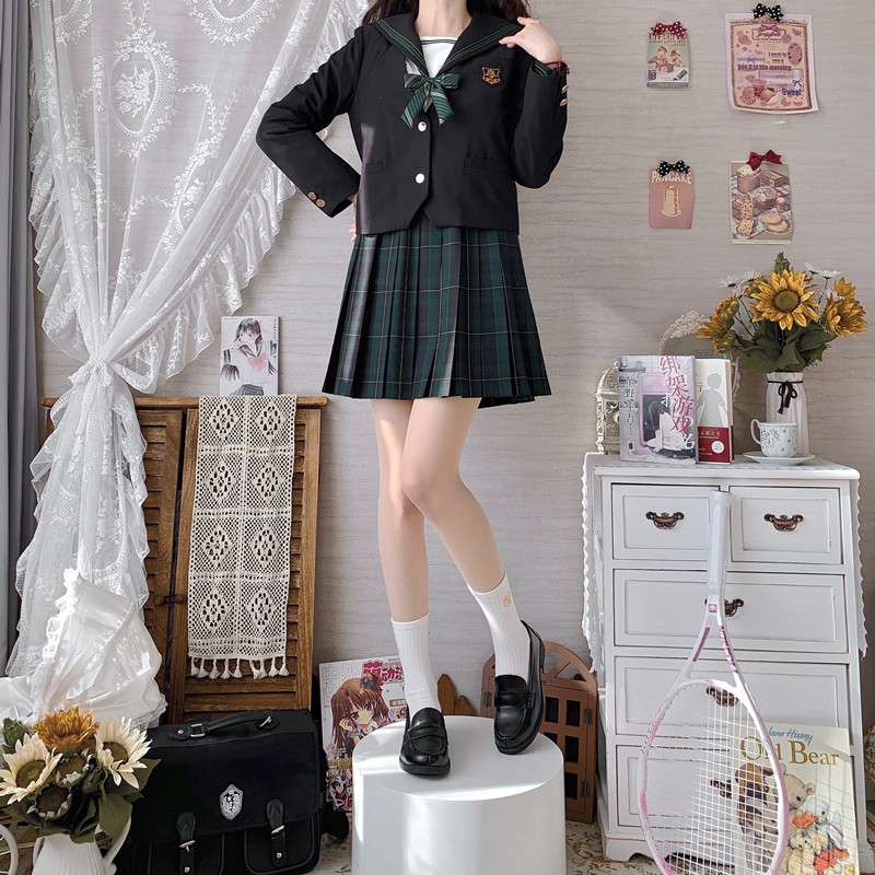 セーラー服 学生風ローファー