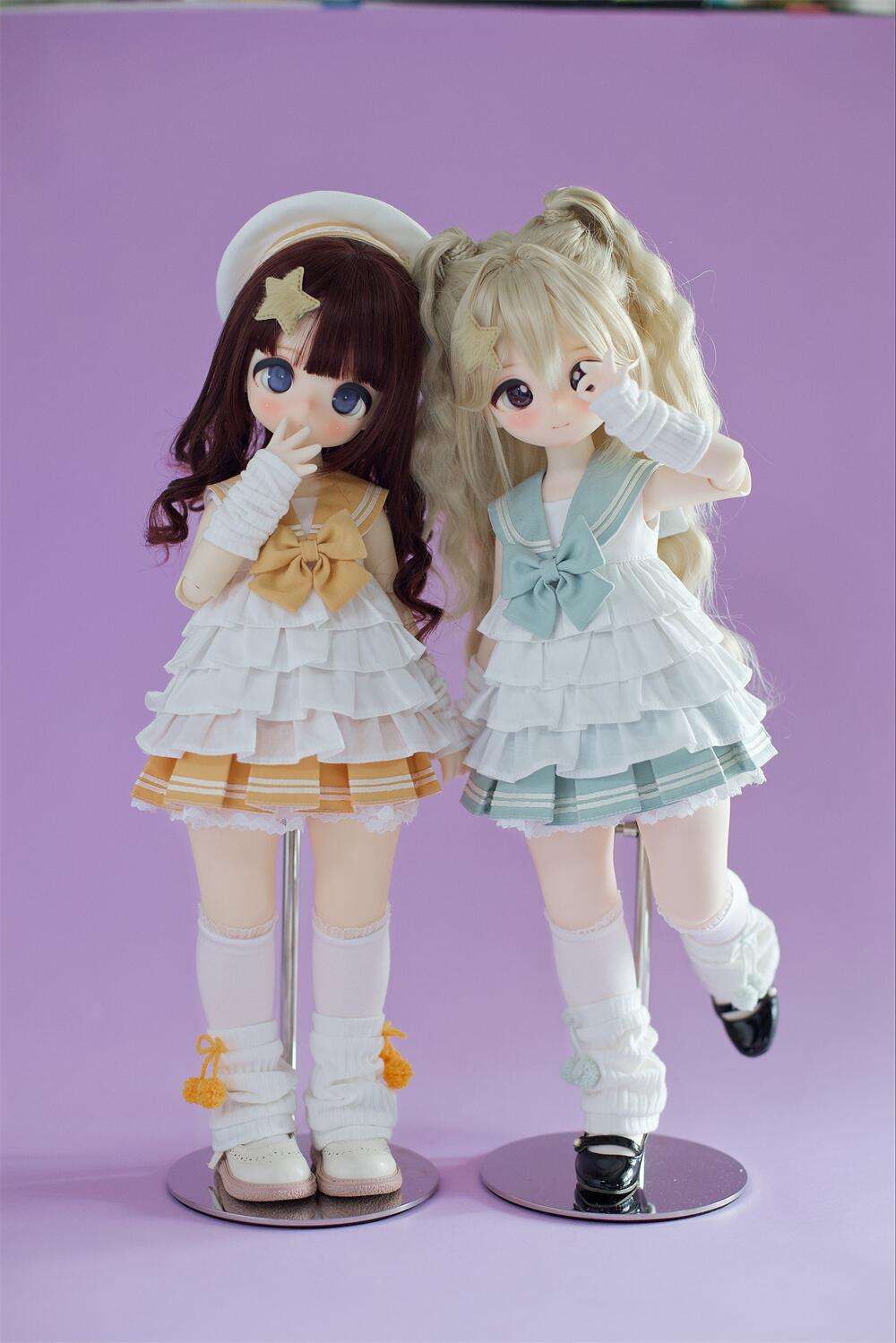 セーラー服 星飾り スタイル美少女人形セット