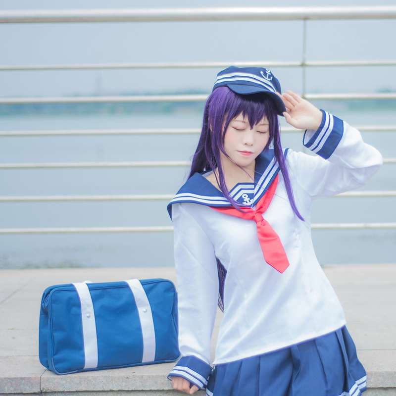 セーラー服 海軍風 コスプレ衣装セット
