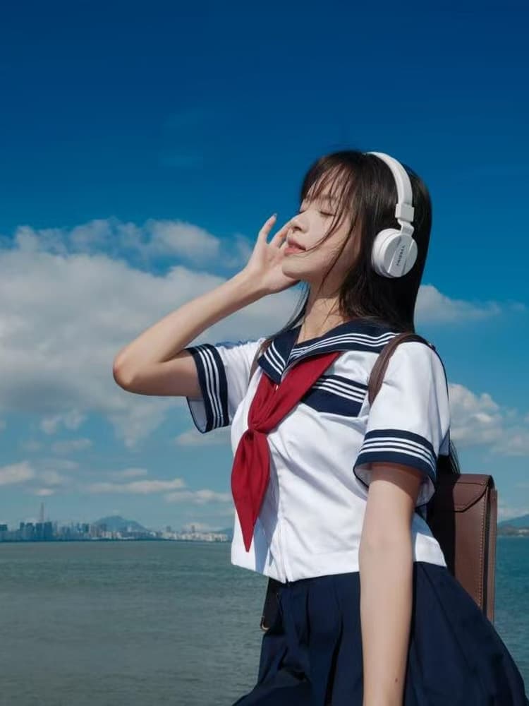 セーラー服 古典的マリンスタイル セーラー半袖