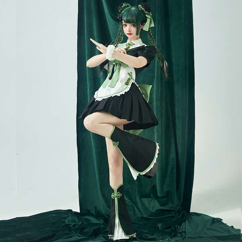 セーラー服 和風メイド風ロリータファッション衣装セット