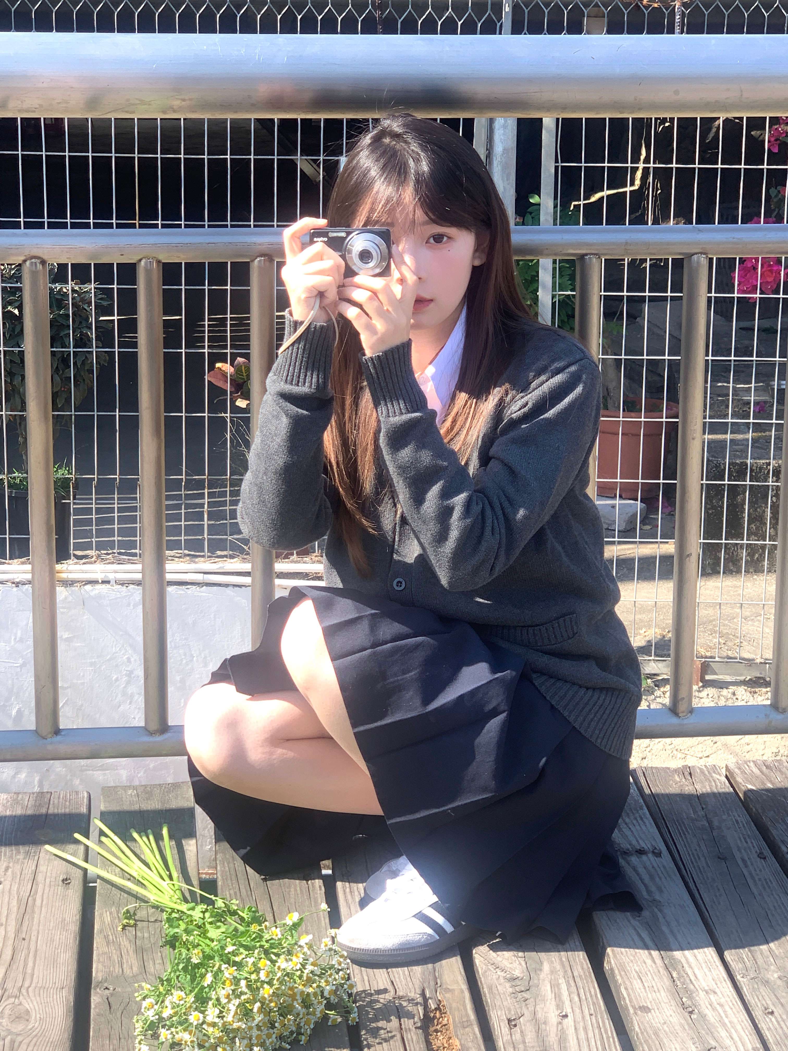 セーラー服 学生風クラシックカーディガン