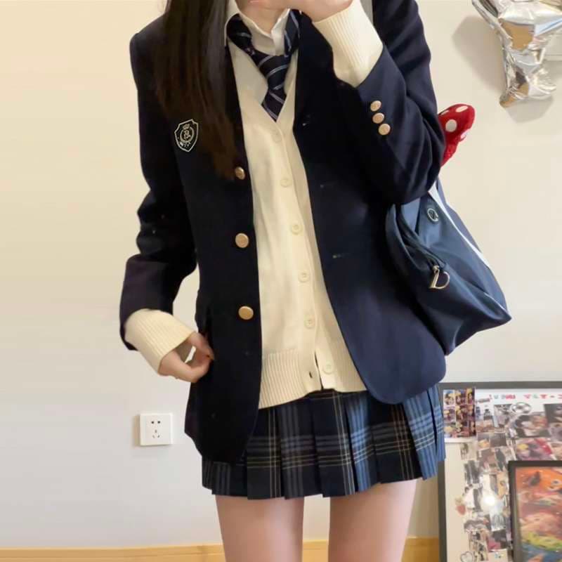 セーラー服 学生風クラシック制服ブレザー