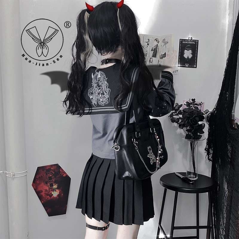セーラー服 ゴシック風 セット