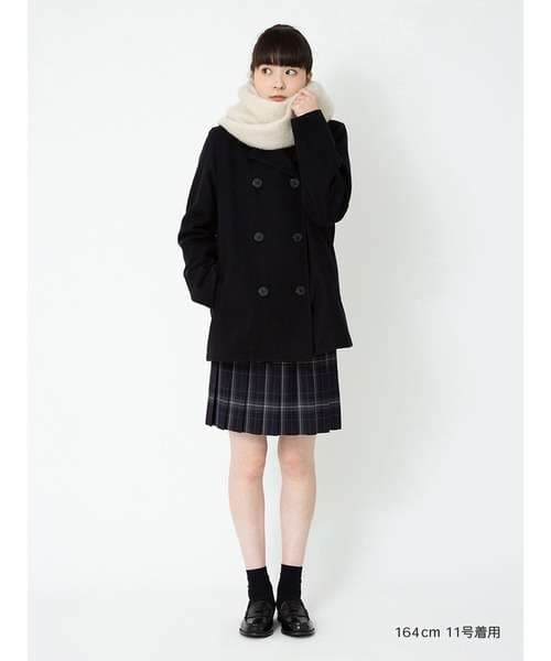 セーラー服 学生向け防寒セット 冬のコート&マフラー