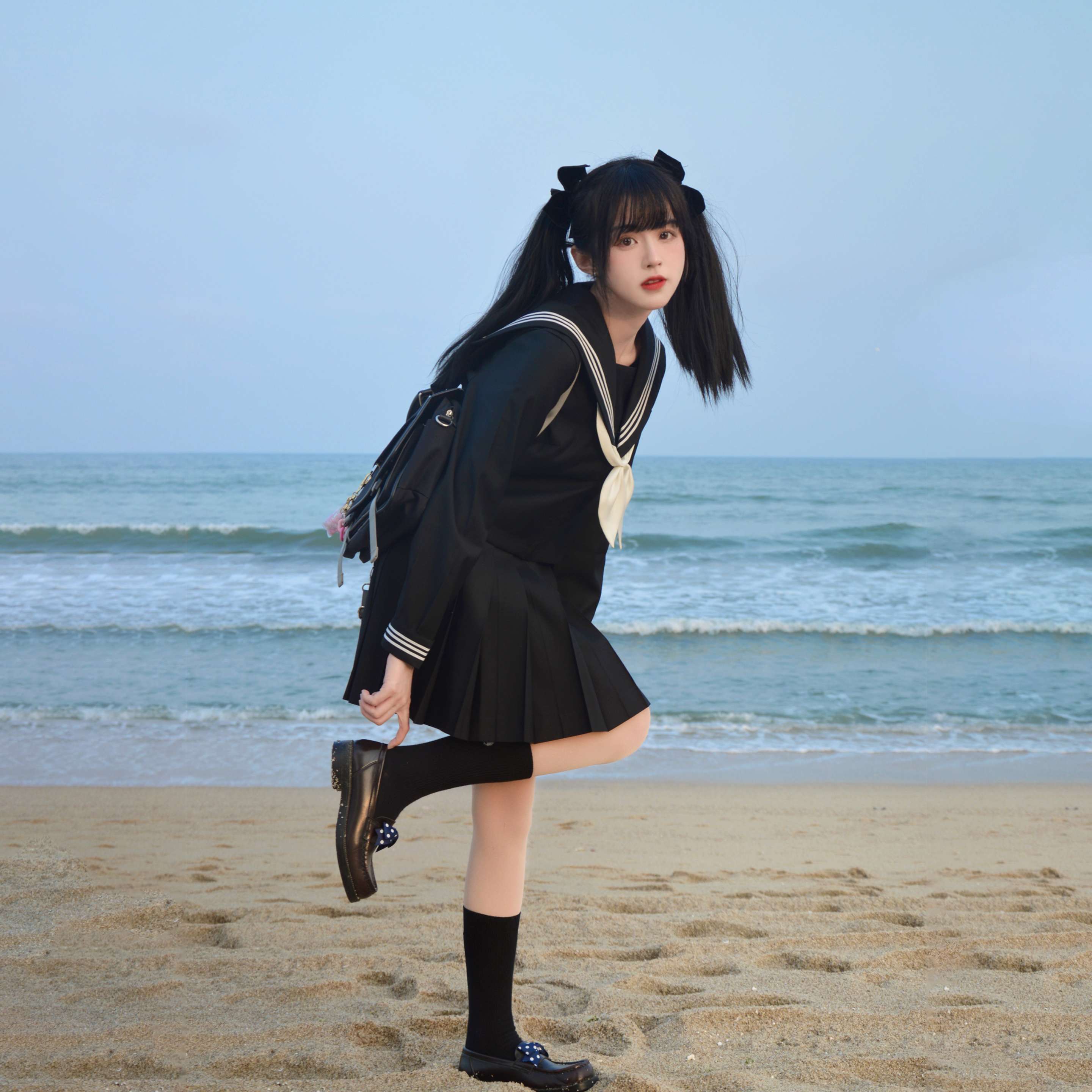 セーラー服 海辺の思い出 コスプレセット