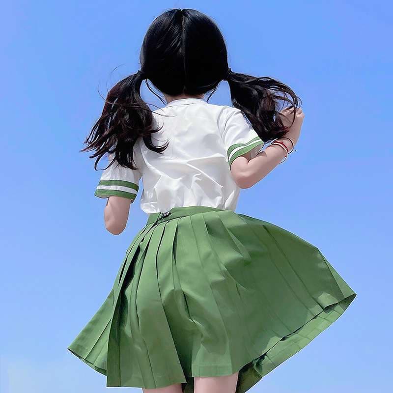 セーラー服 清楚系プリーツスカート セット