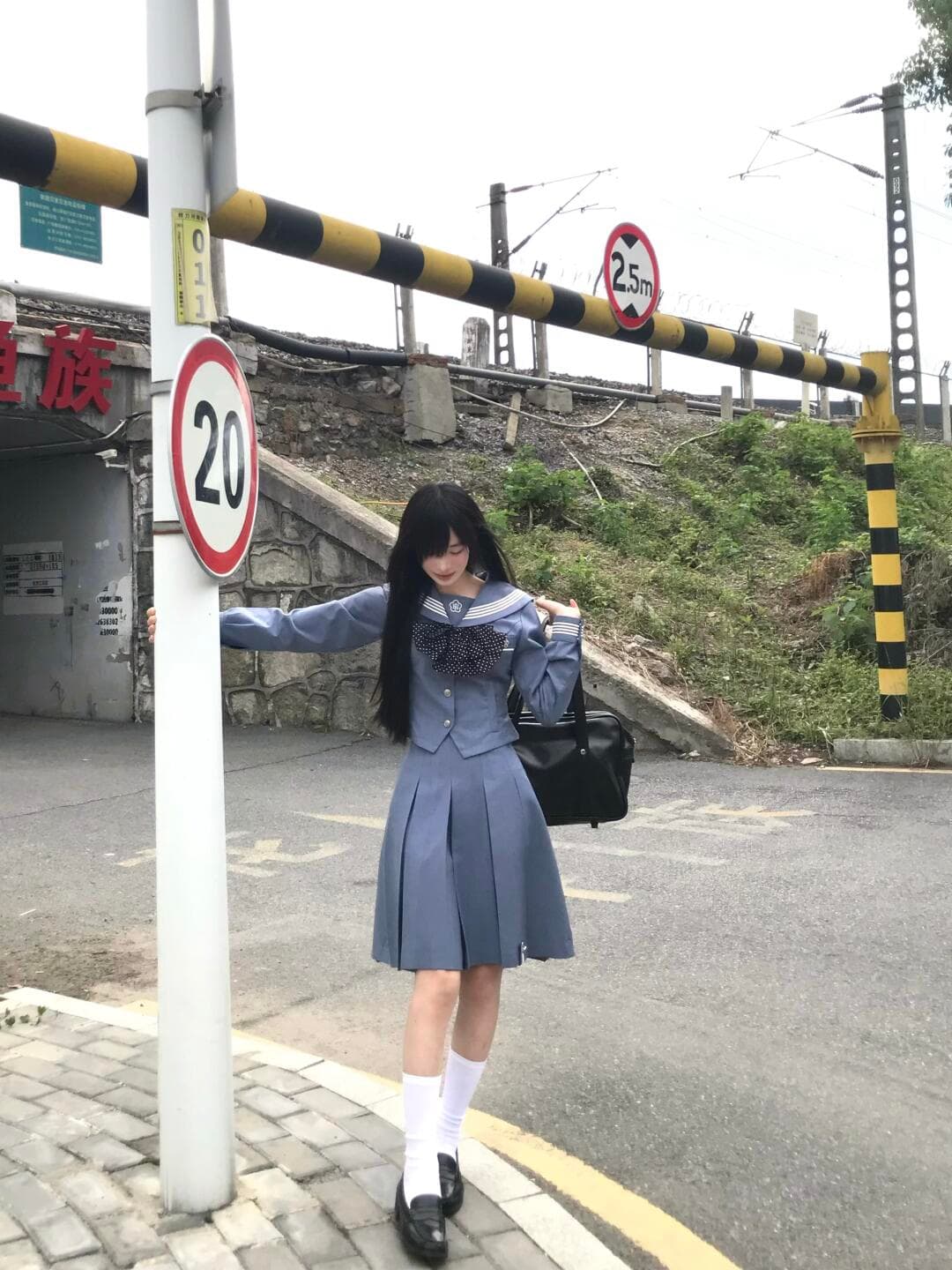 セーラー服 エレガント学園風水玉リボン