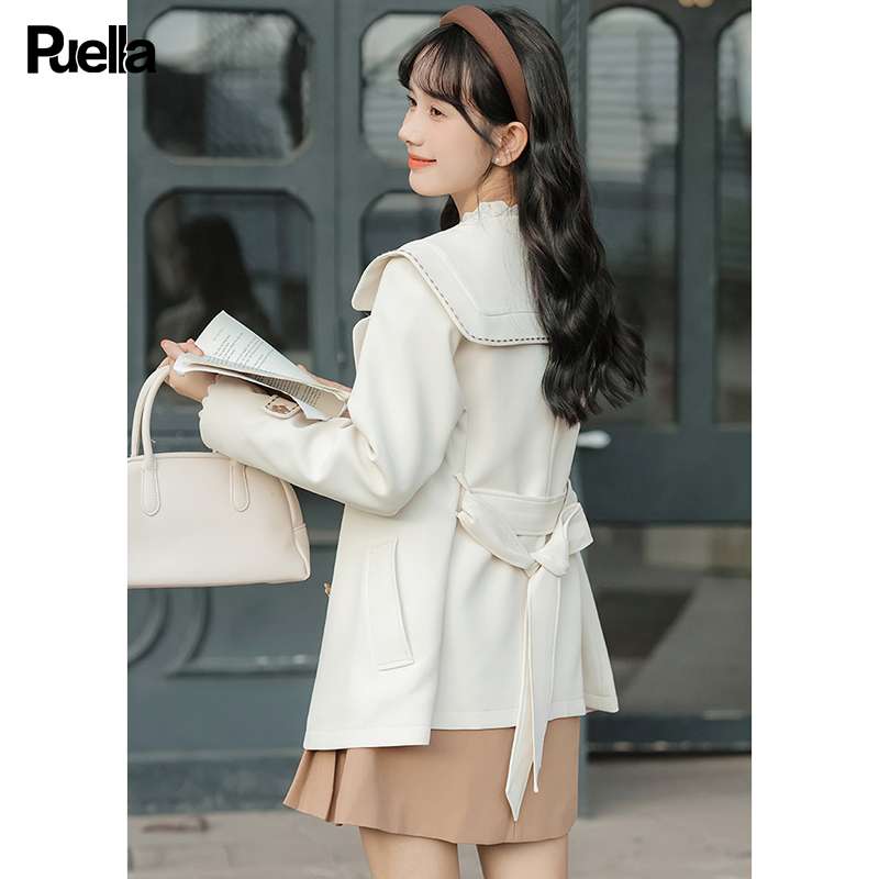 セーラー服 レトロ風学生風アウター ジャケット