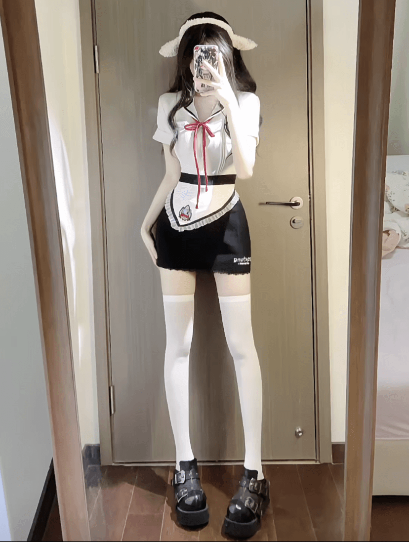 セーラー服 猫耳セーラー風コスプレ衣装セット