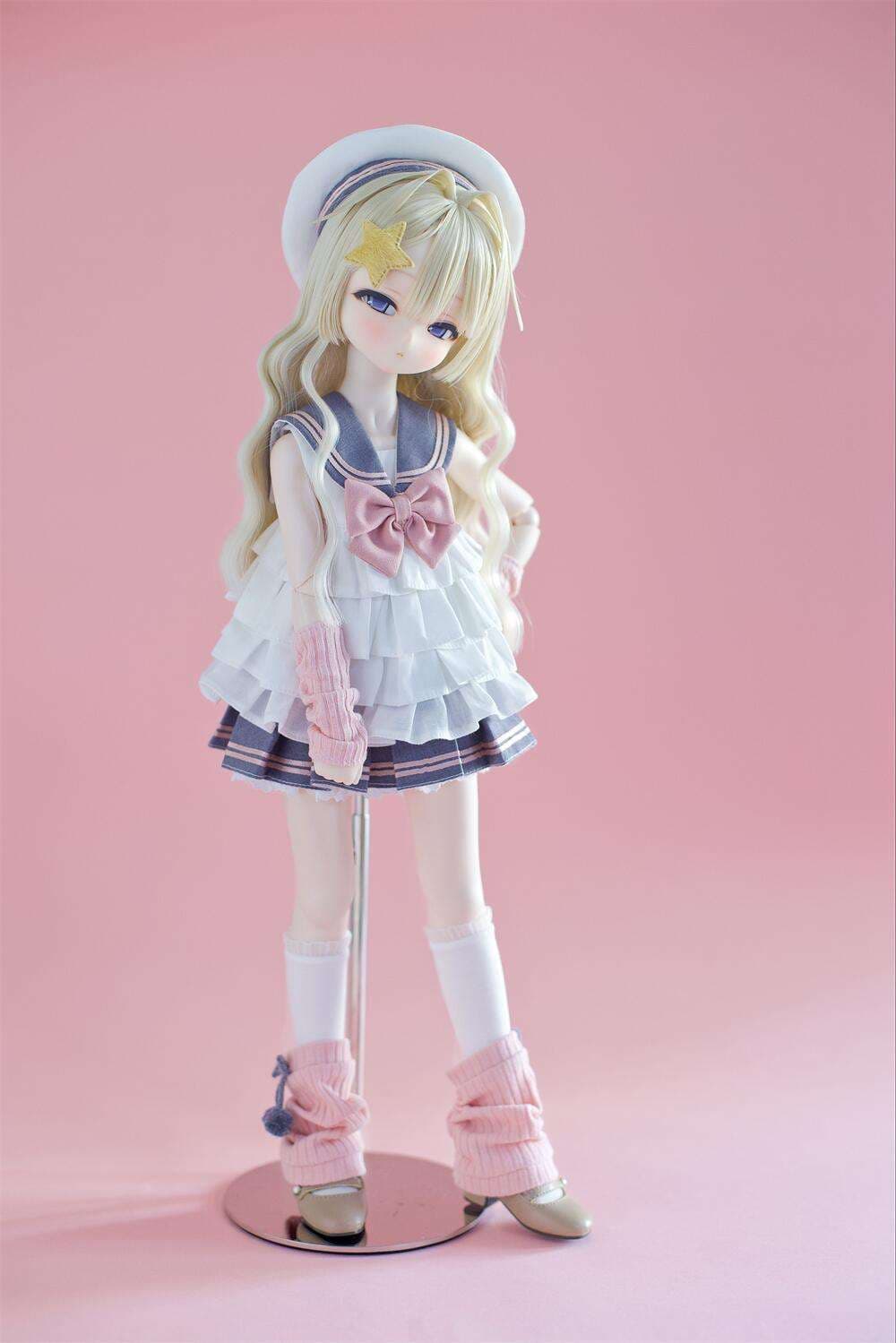 セーラー服 星飾り スタイル美少女人形セット
