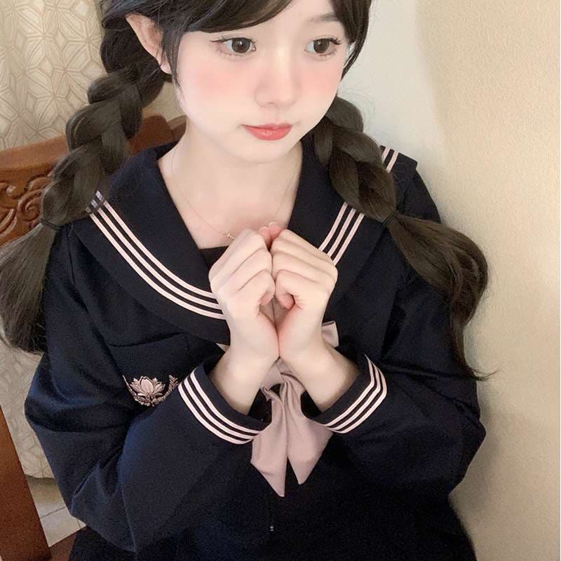 セーラー服 清楚可愛い制服風 上下セット