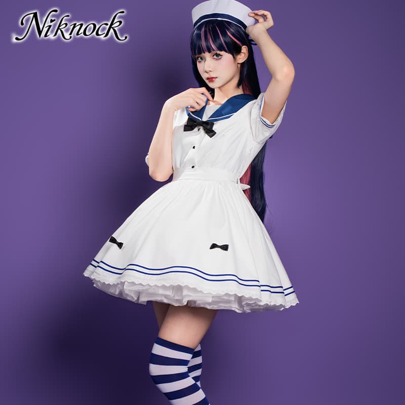 セーラー服 水兵風ロリータ ワンピース