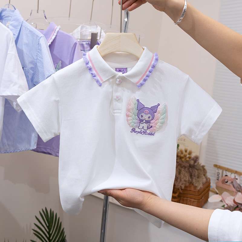 セーラー服 パステルカラーのキュートな子供用セーラー風制服セット