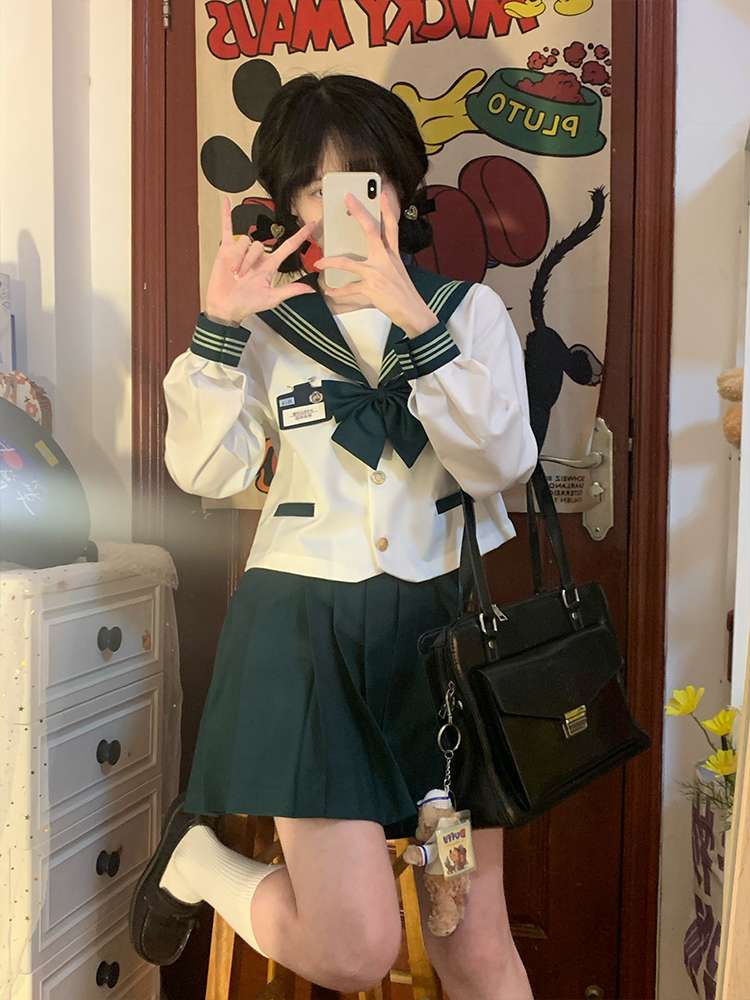 セーラー服 クラシック JK制服コスプレセット