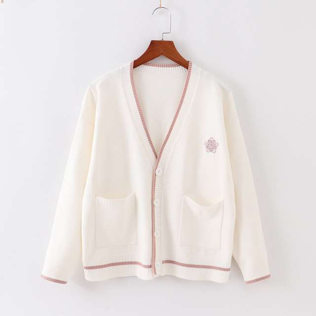 セーラー服 学園風セーラーカーディガン制服セット