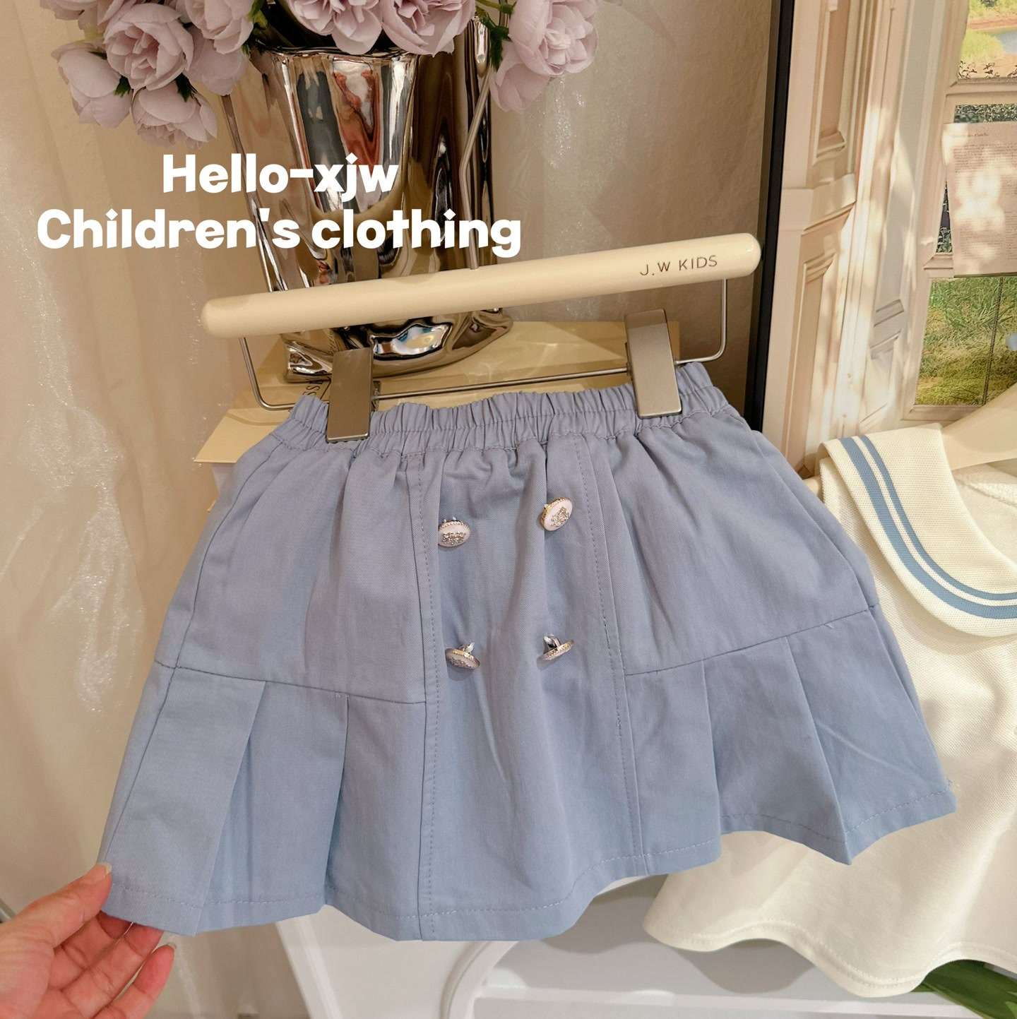 セーラー服 爽やかマリンセーラー風キッズセット