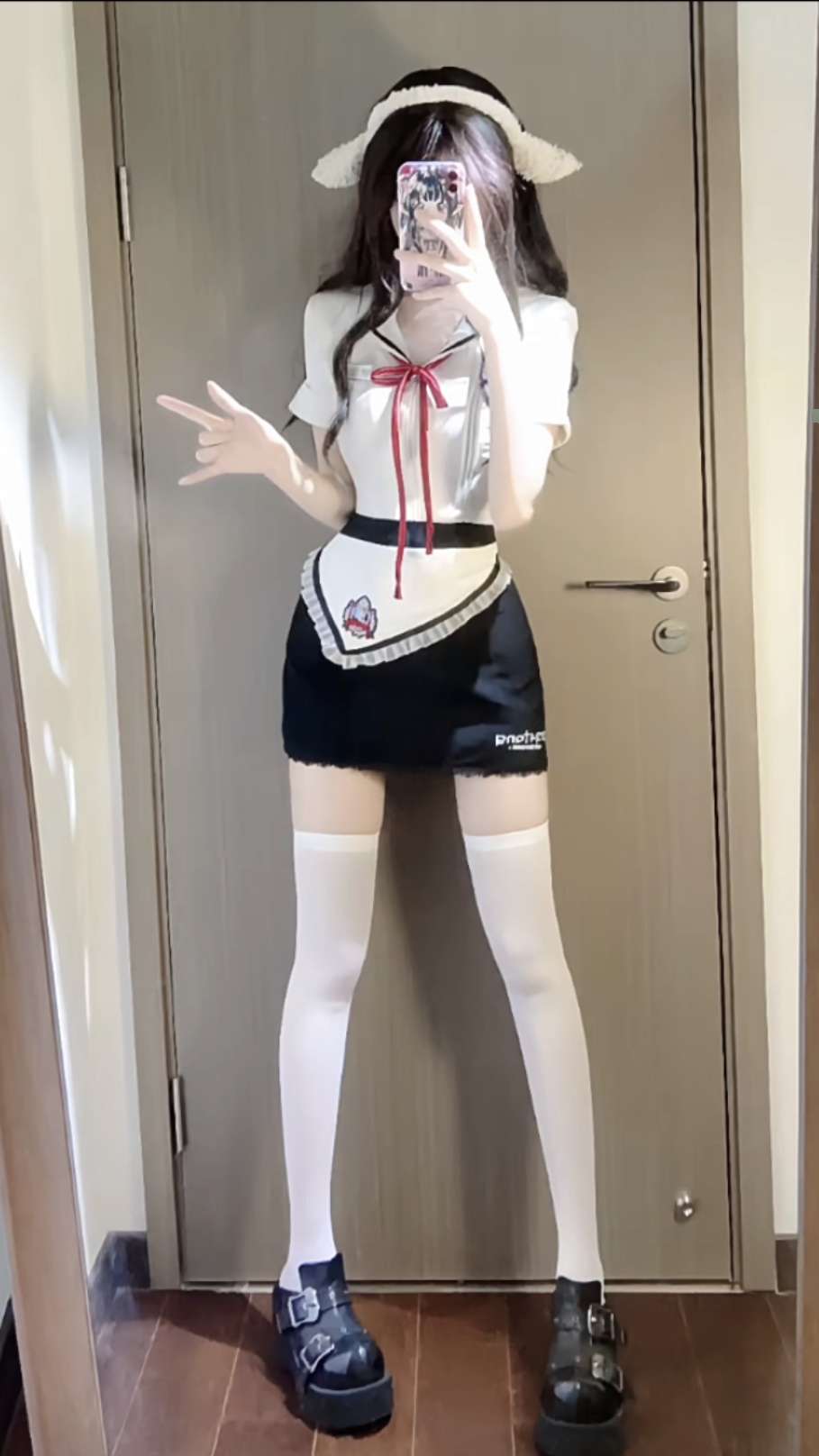 セーラー服 猫耳セーラー風コスプレ衣装セット