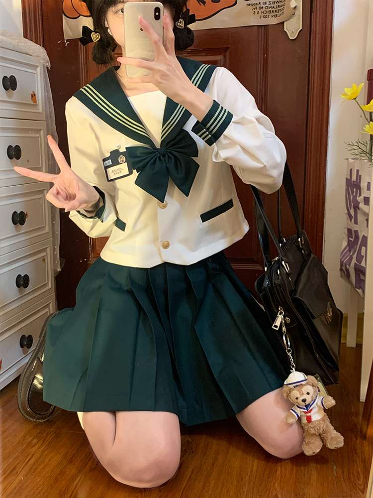 セーラー服 クラシック JK制服コスプレセット