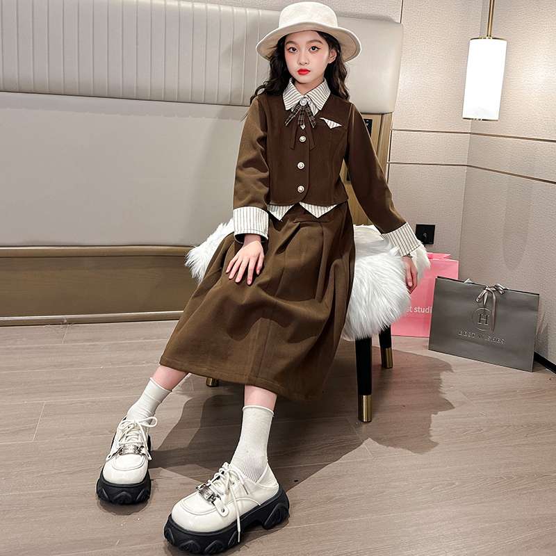 セーラー服 レトロ風学生制服ワンピース