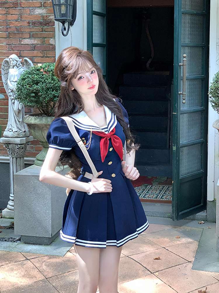 セーラー服 正統派 風ワンピース コスプレ衣装