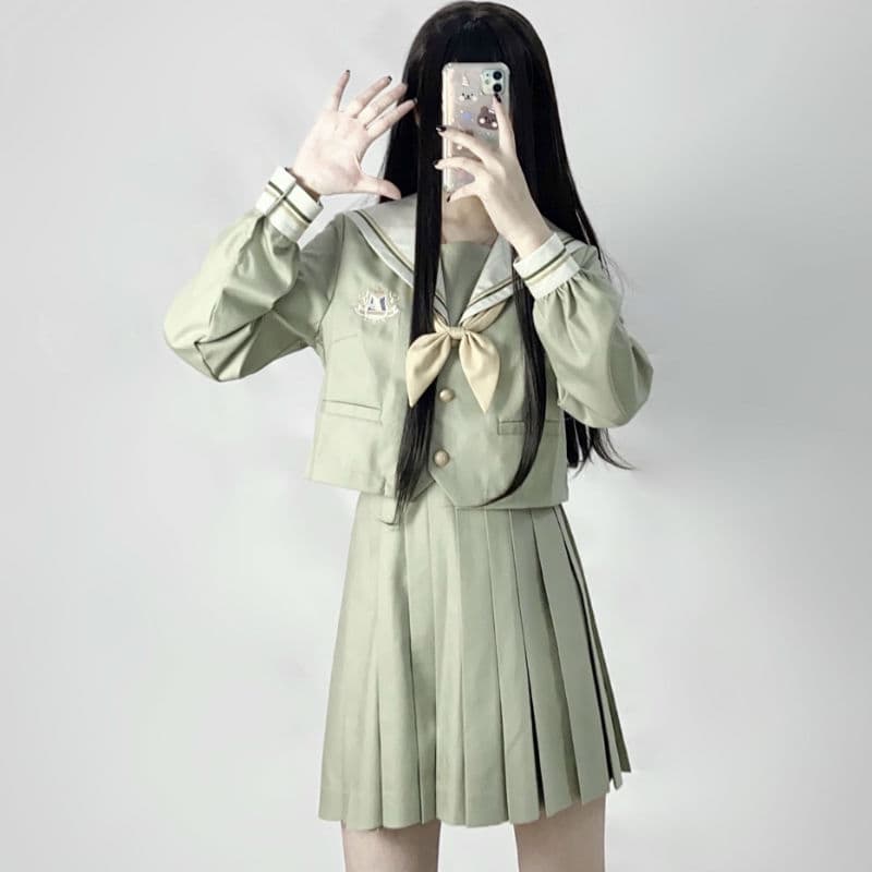 セーラー服 清楚優雅な学院風セーラーブラウス