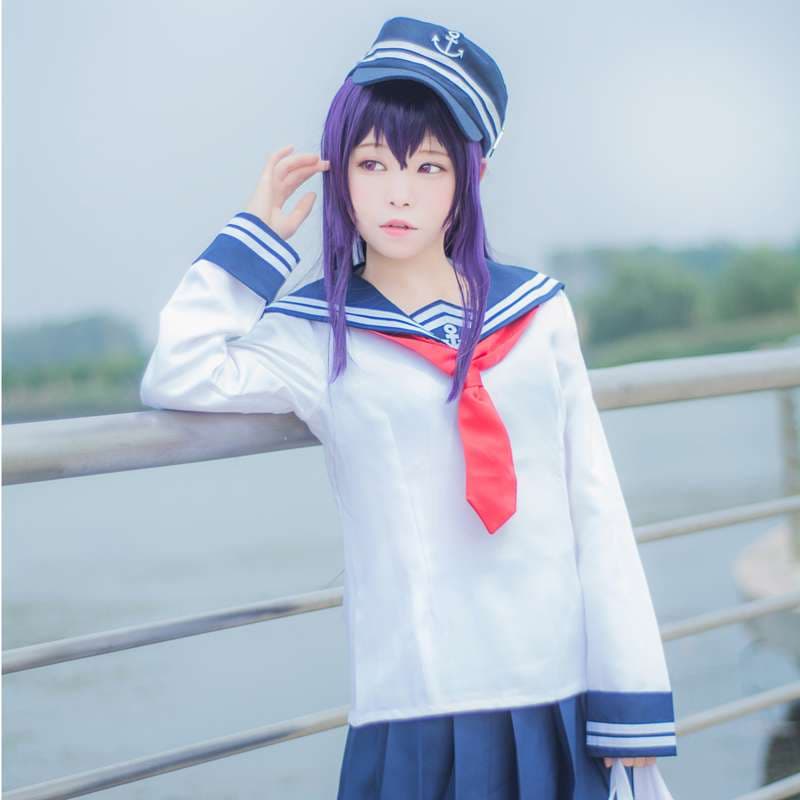 セーラー服 海軍風 コスプレ衣装セット