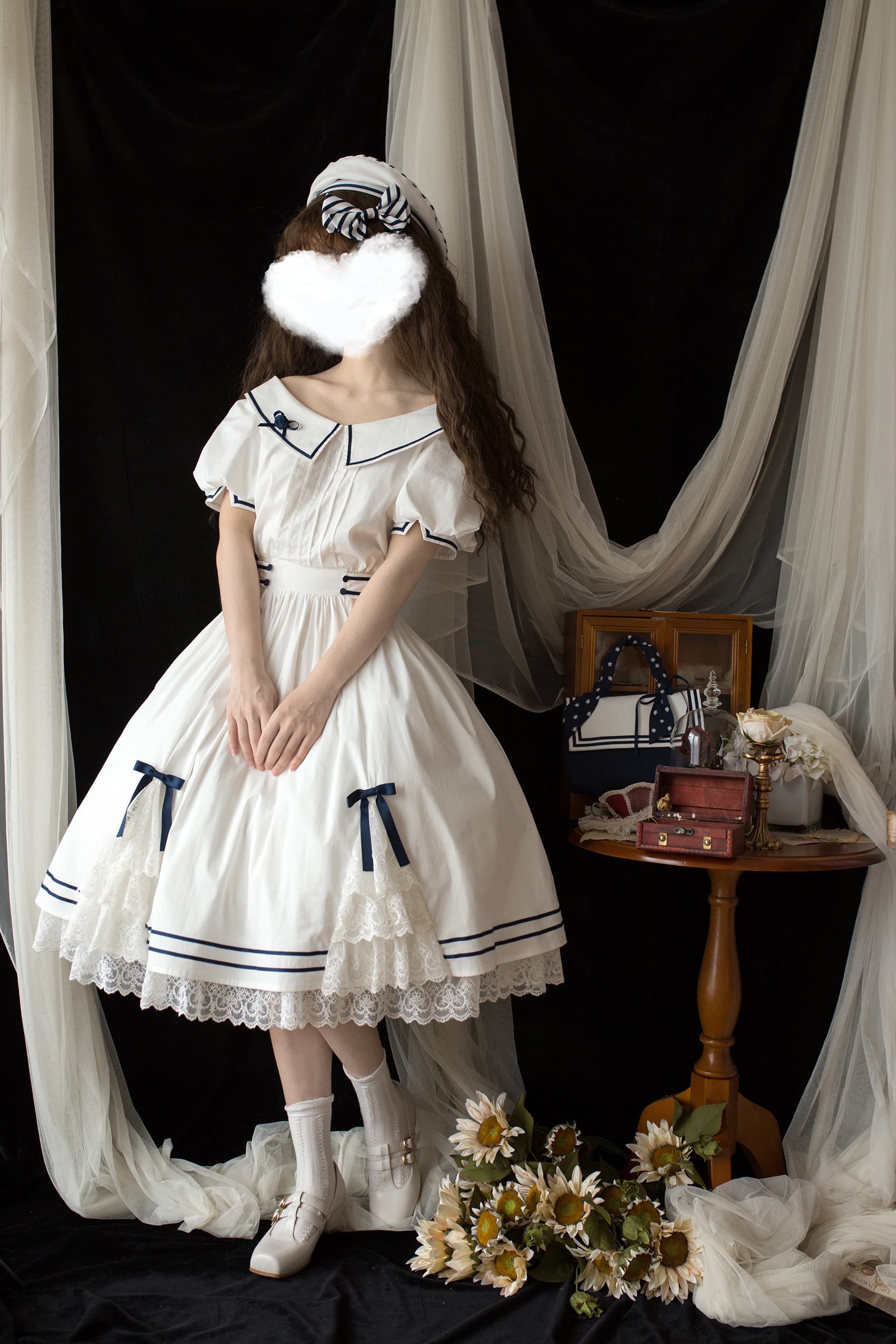 セーラー服 優美な海風セーラーワンピース