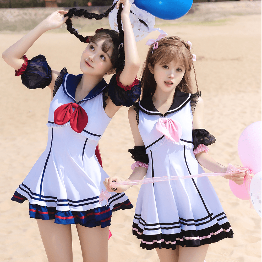 セーラー服 セーラー風スイムウェア