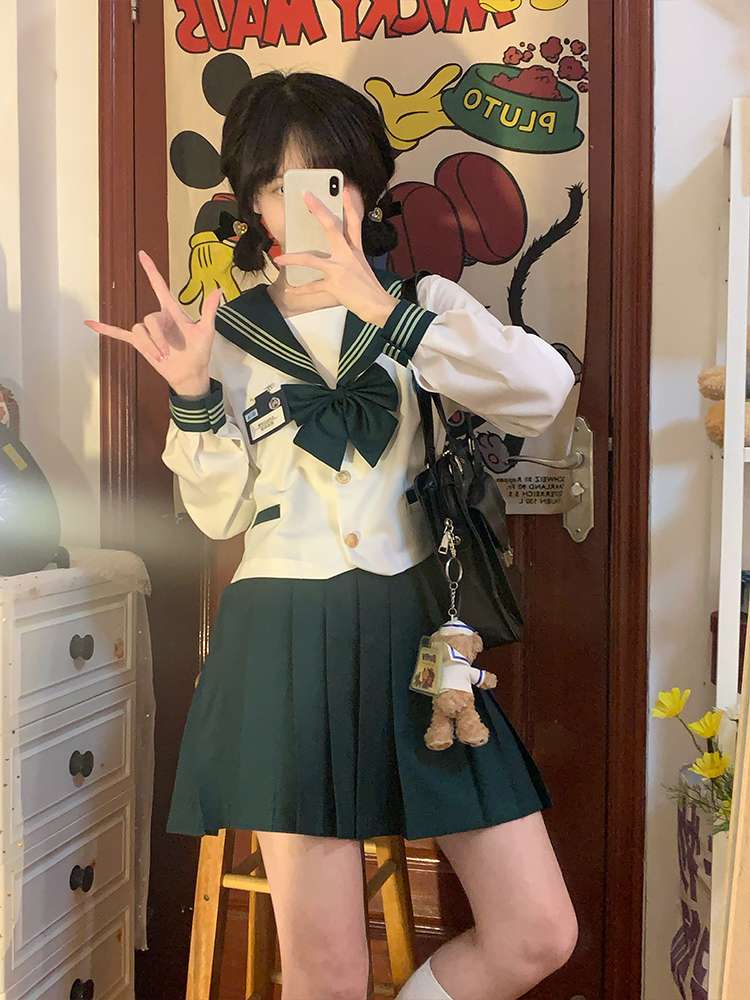 セーラー服 クラシック JK制服コスプレセット