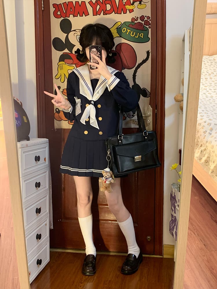 セーラー服 伝統風マリンスタイル