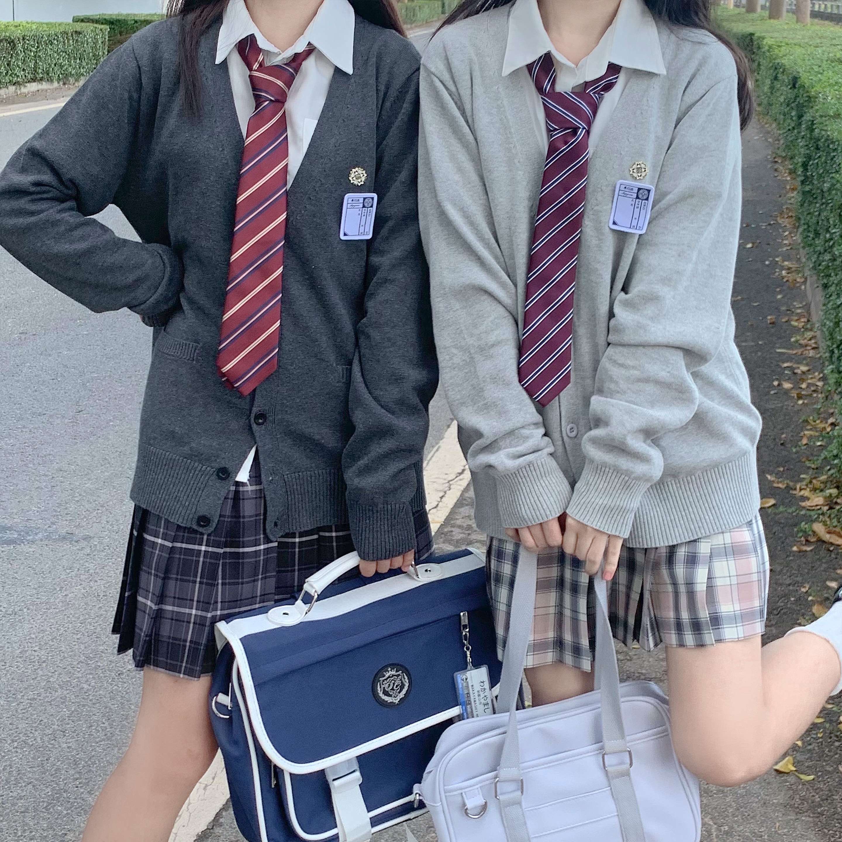 セーラー服 学生風カーディガン制服セット