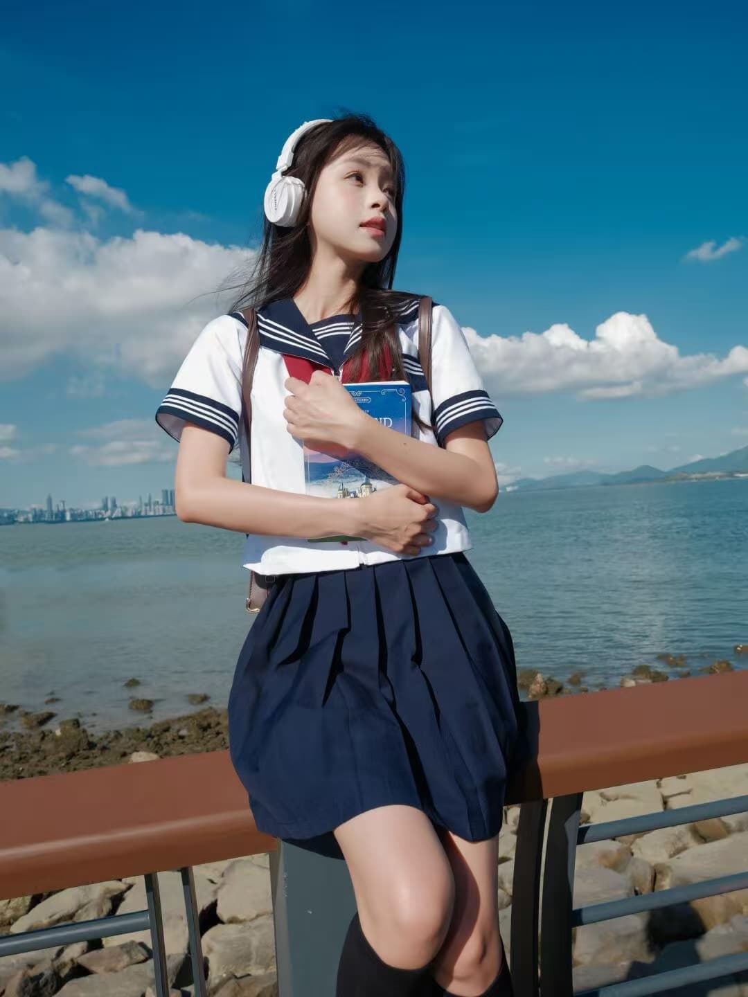 セーラー服 古典的マリンスタイル セーラー半袖