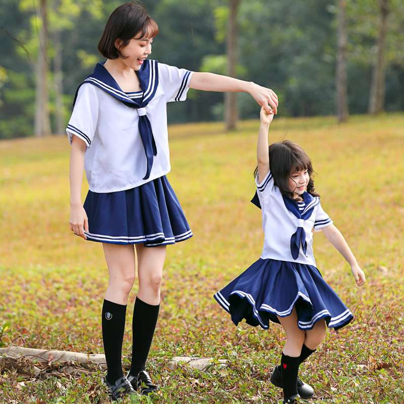 セーラー服 親子で楽しむ コスプレセット