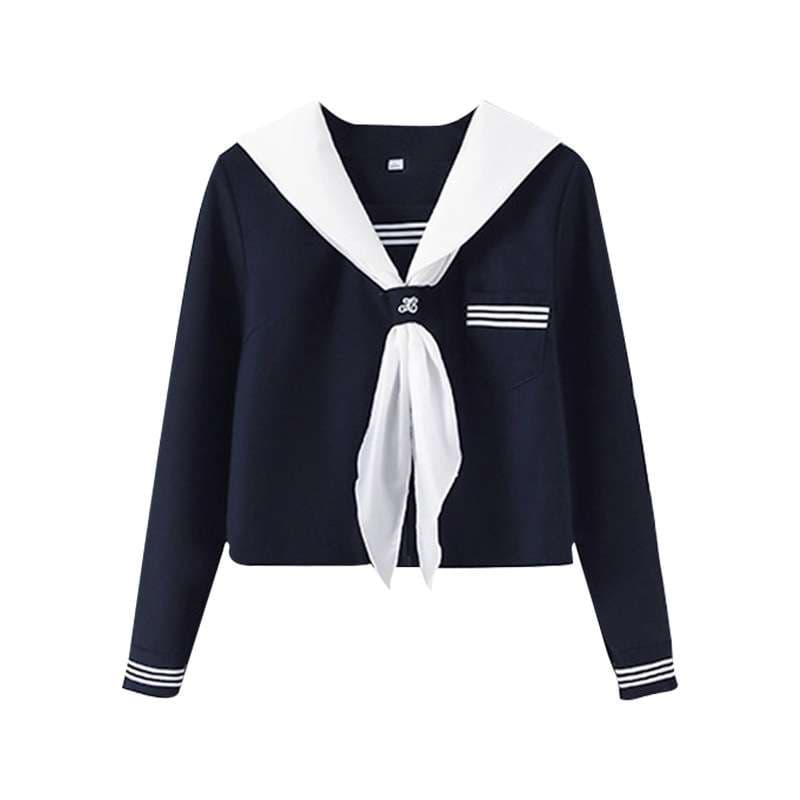 セーラー服 キュートな猫耳付き コスプレ衣装