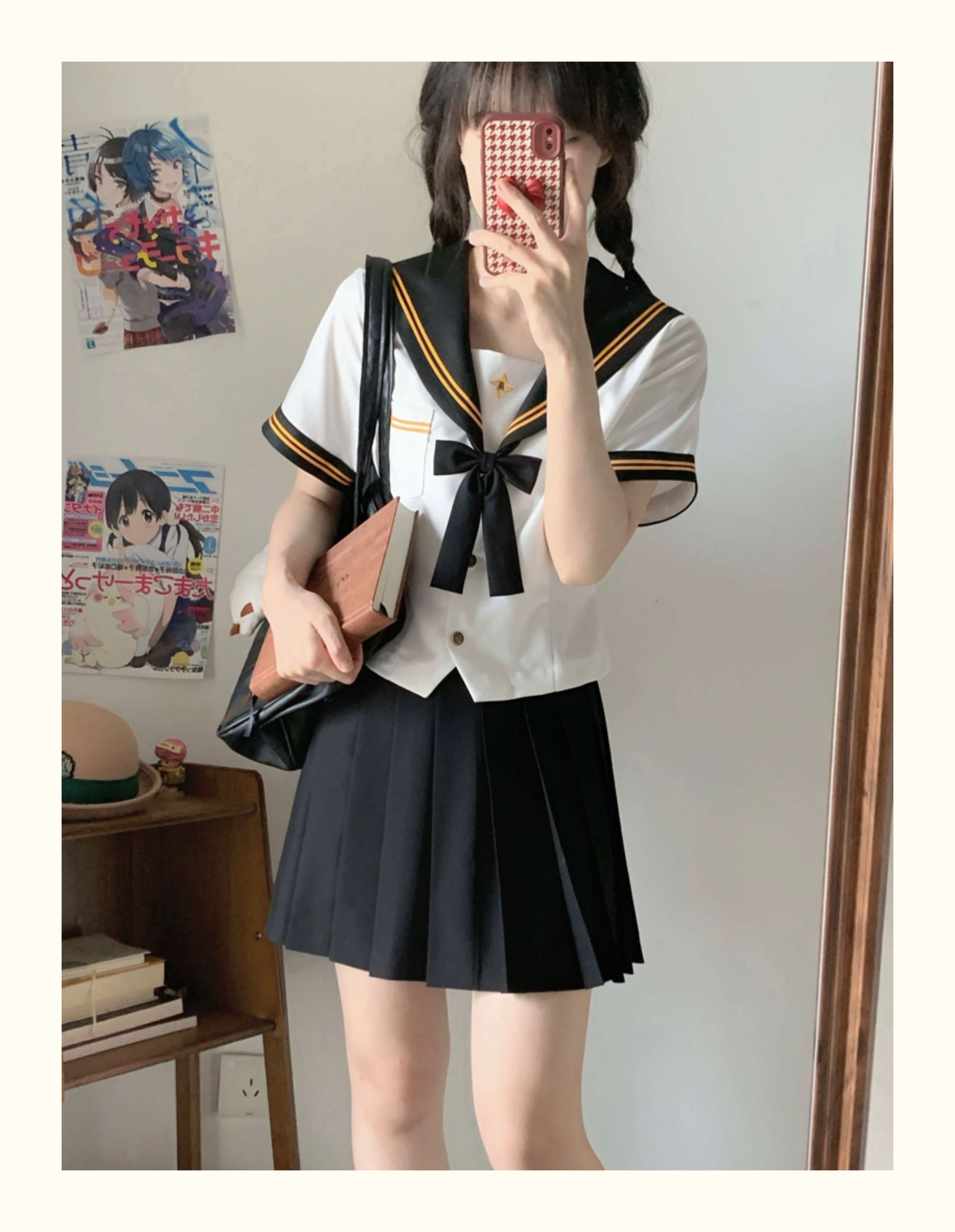 セーラー服 学園風 コスプレセット