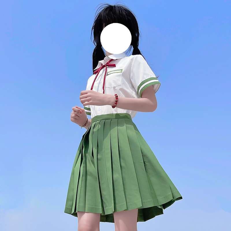 セーラー服 清楚系プリーツスカート セット