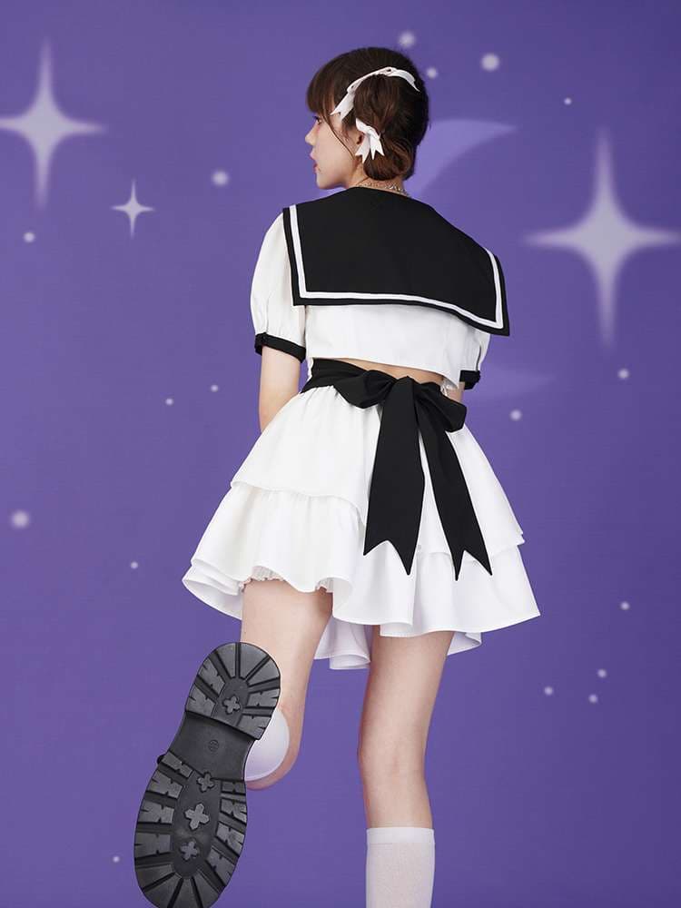 セーラー服 星空セーラーガール ミニワンピース
