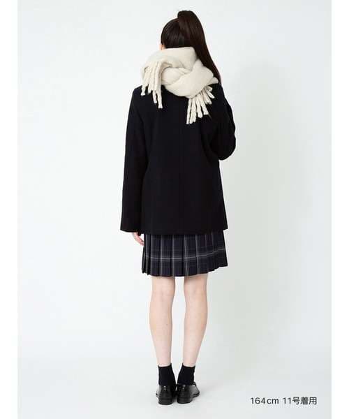 セーラー服 学生向け防寒セット 冬のコート&マフラー