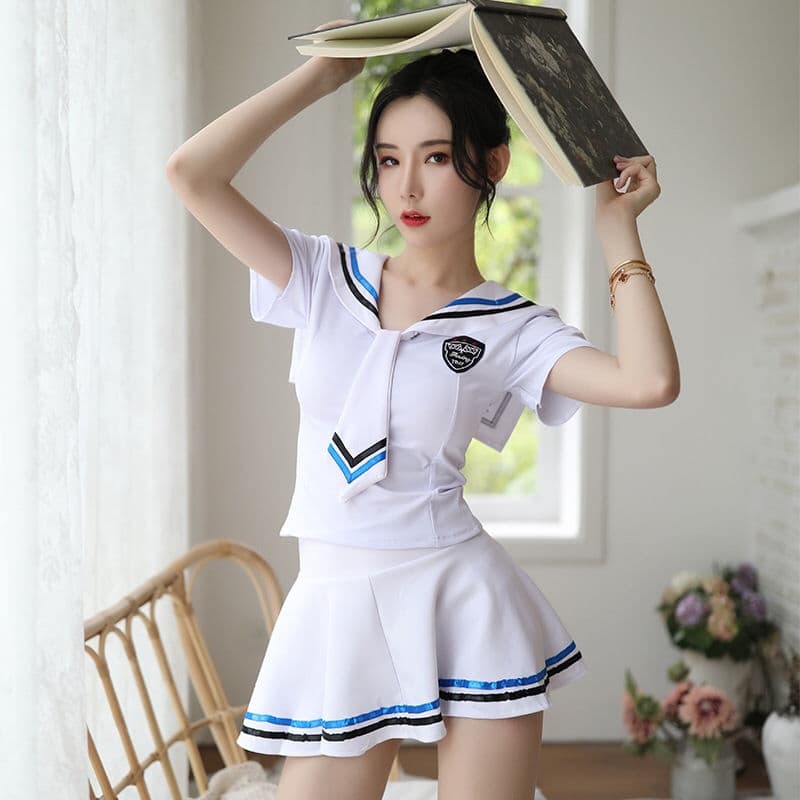 セーラー服 学園の夢 ミニスカート