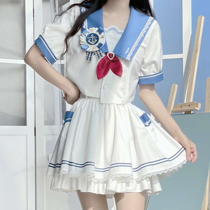 セーラー服 マリン風ロリータワンピース
