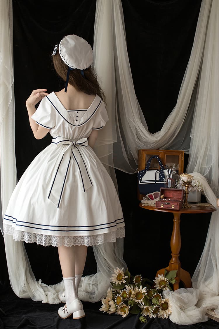 セーラー服 優美な海風セーラーワンピース