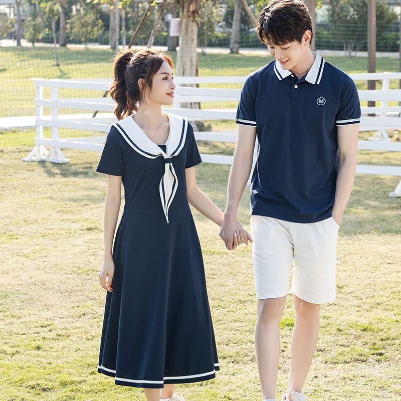 セーラー服 親子ペアセーラーカラーワンピース